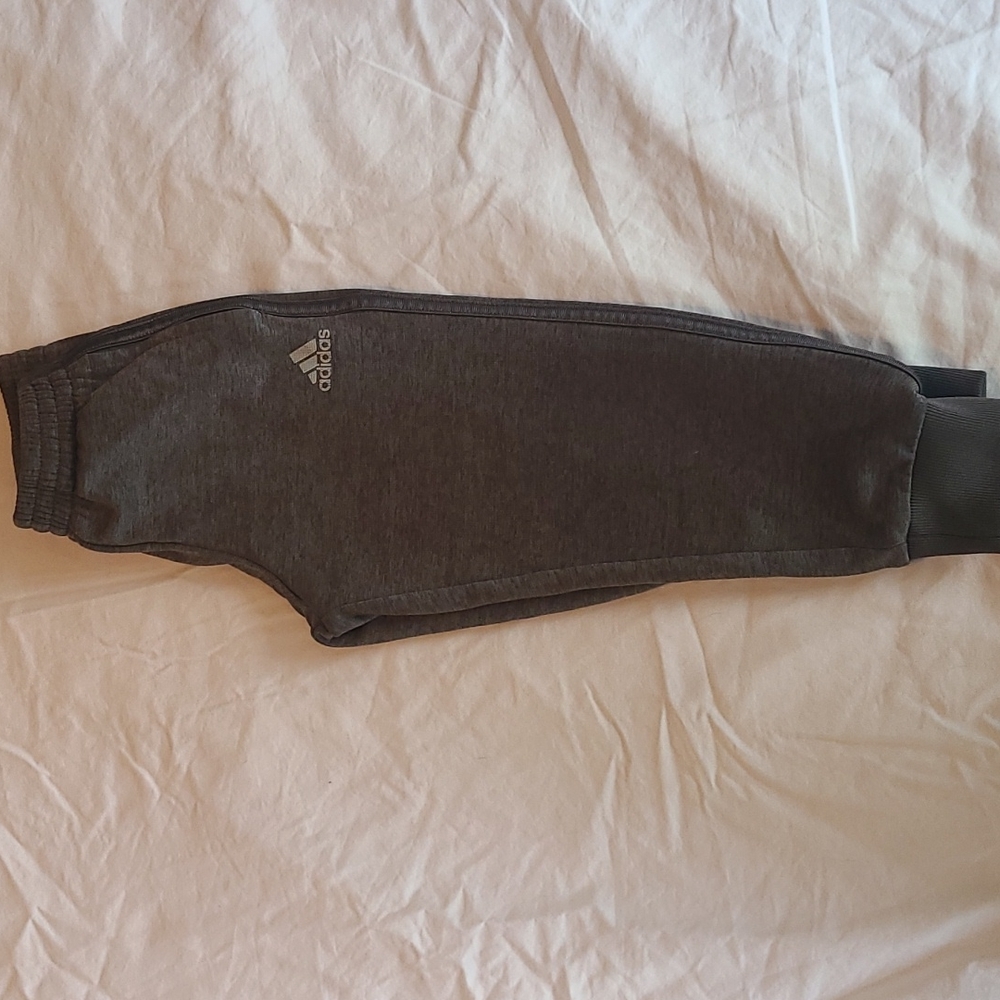 Dark Gray Adidas warn up pants